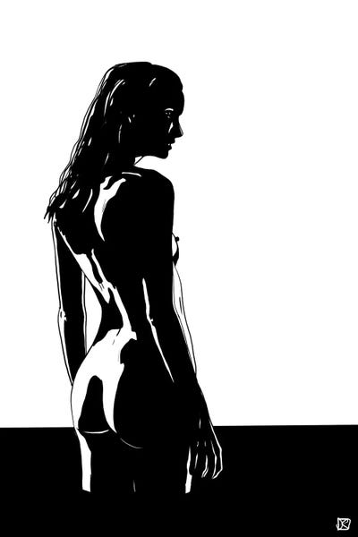 Giuseppe Cristiano: August Nude II by Giuseppe Cristiano