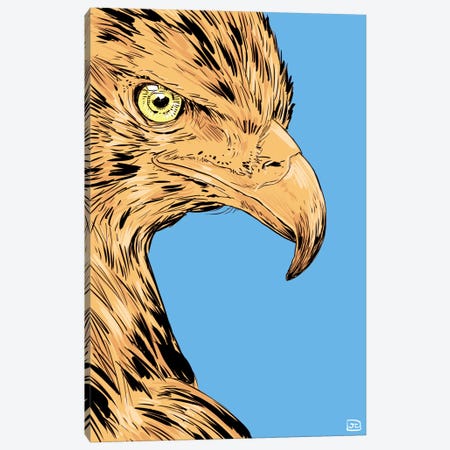 Eagle Canvas Print #JCR13} by Giuseppe Cristiano Canvas Print