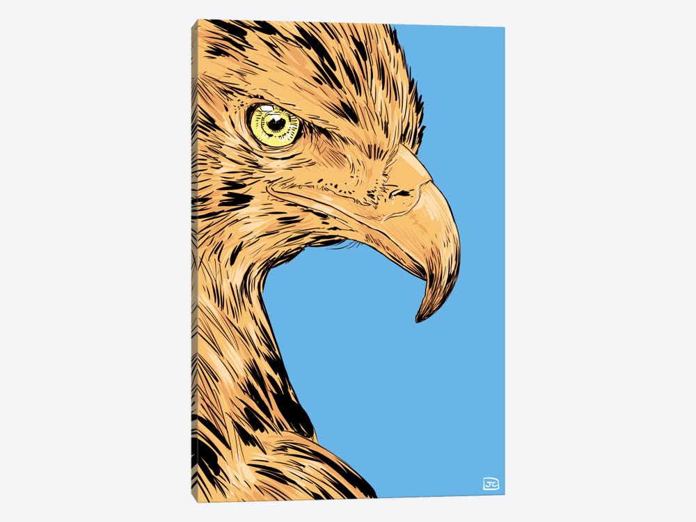 Eagle by Giuseppe Cristiano 1-piece Canvas Art Print