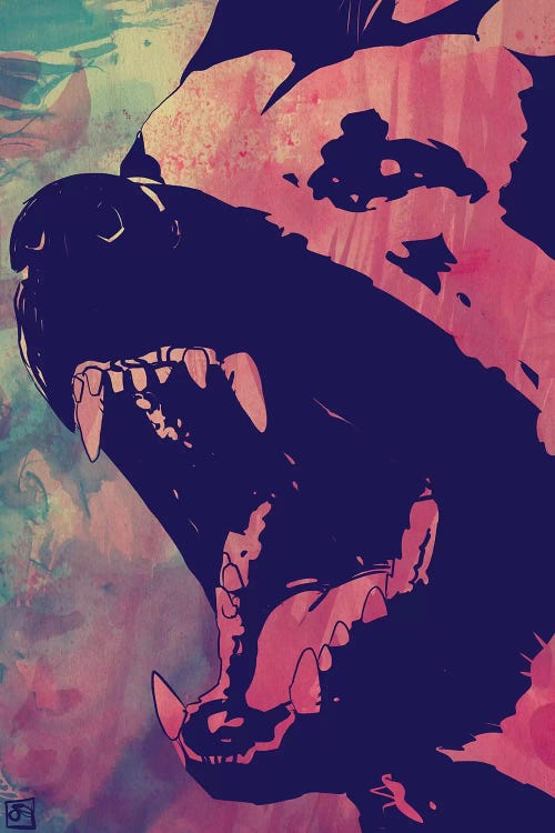 Dog by Giuseppe Cristiano wall art