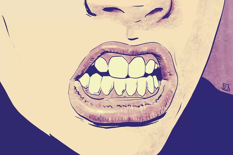 Grrrr by Giuseppe Cristiano wall art