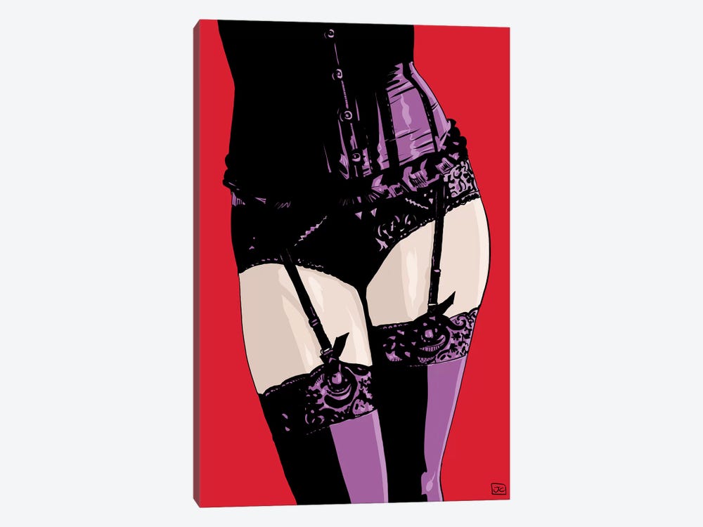 Lingeries by Giuseppe Cristiano 1-piece Canvas Wall Art