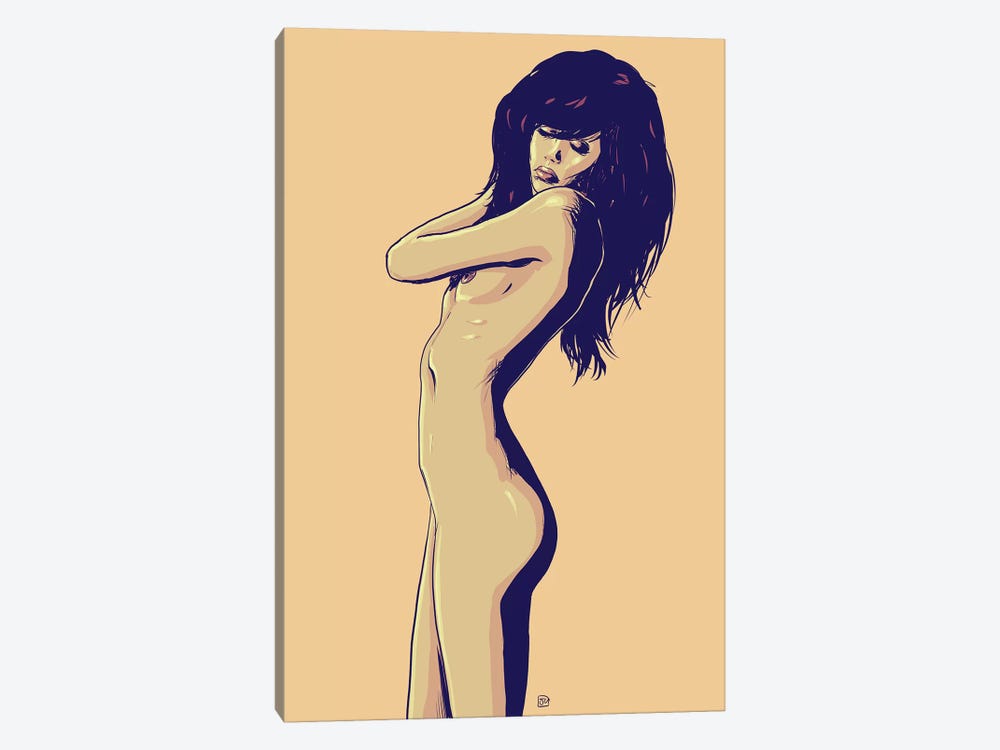 Naked Beauty by Giuseppe Cristiano 1-piece Canvas Print