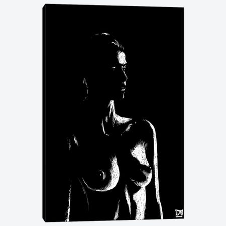 Nude In The Dark Canvas Print #JCR155} by Giuseppe Cristiano Canvas Art
