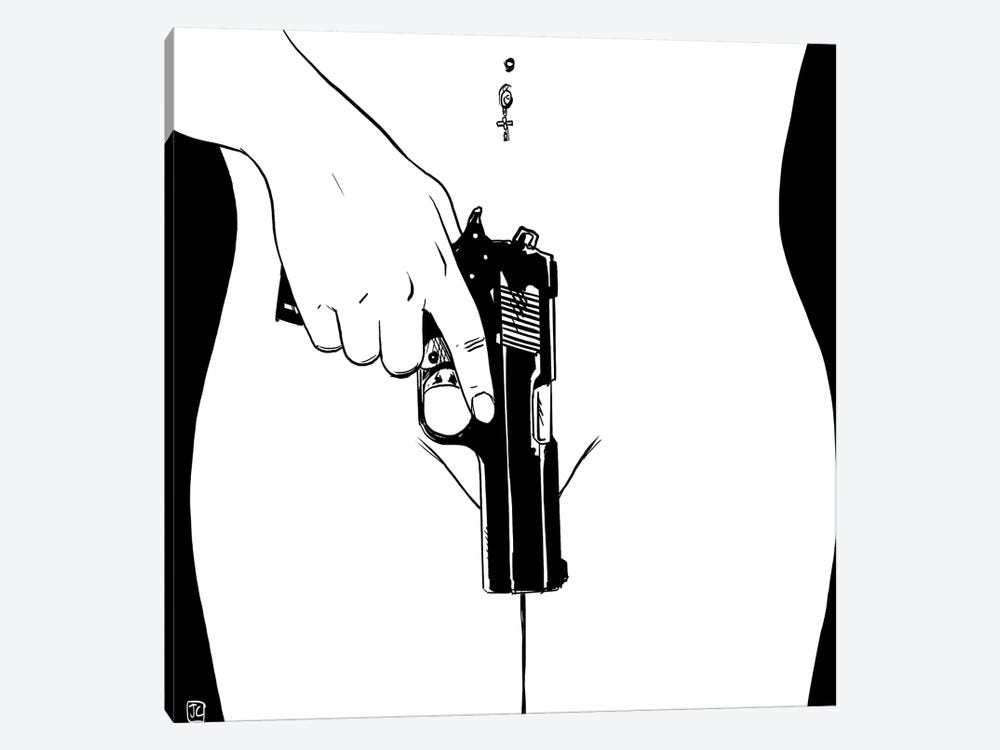 Weapons by Giuseppe Cristiano 1-piece Canvas Art Print