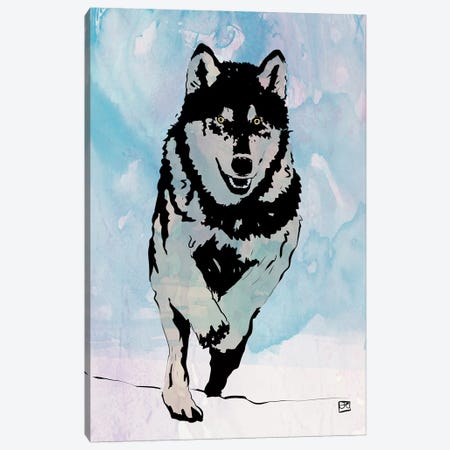 Wolf II Canvas Print #JCR167} by Giuseppe Cristiano Canvas Print