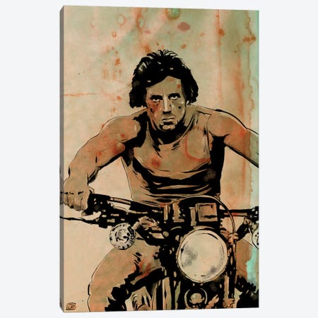 First Blood: John Rambo Canvas Print #JCR16} by Giuseppe Cristiano Canvas Art