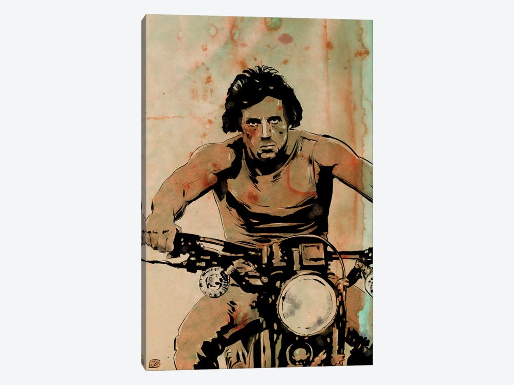 First Blood: John Rambo by Giuseppe Cristiano 1-piece Canvas Wall Art
