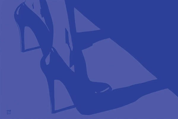 High Heels: Neon Nights II by Giuseppe Cristiano