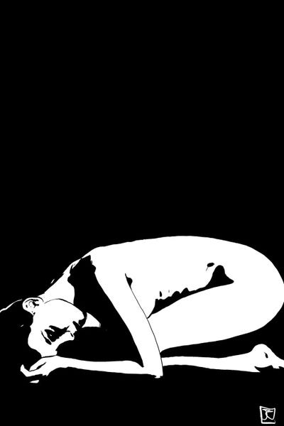 In The Dark by Giuseppe Cristiano art print