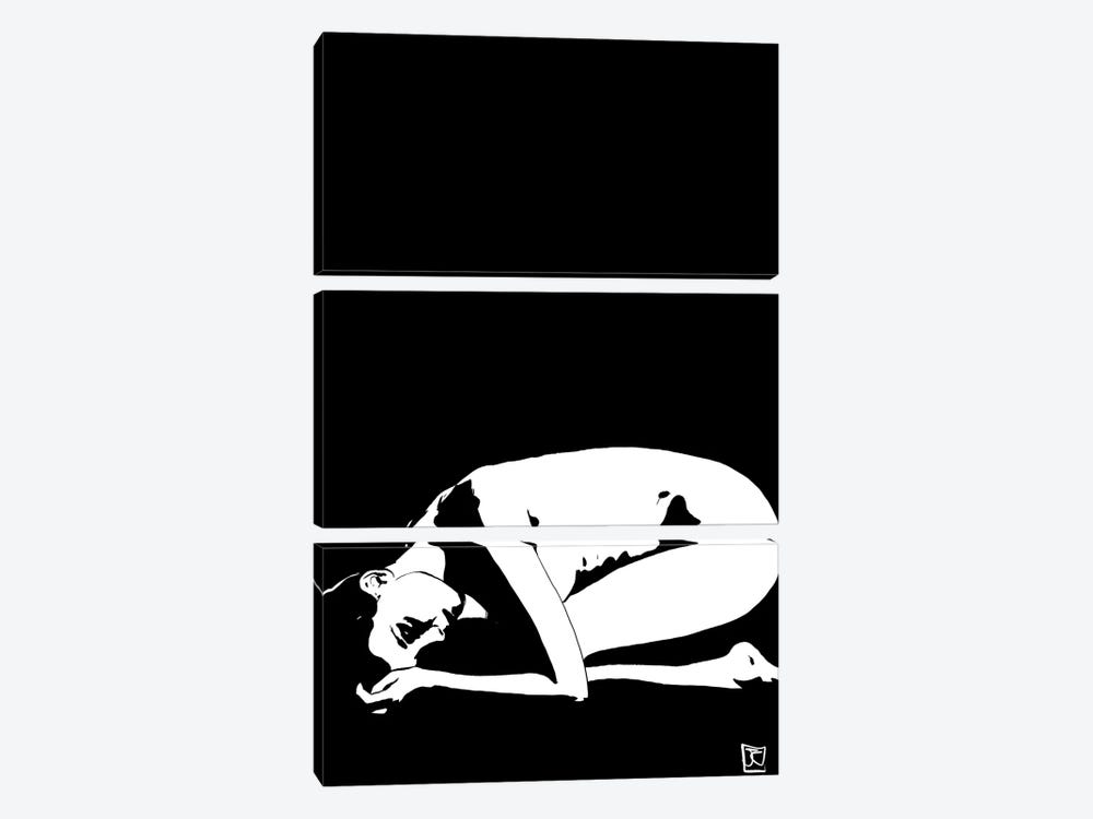 In The Dark by Giuseppe Cristiano 3-piece Canvas Wall Art