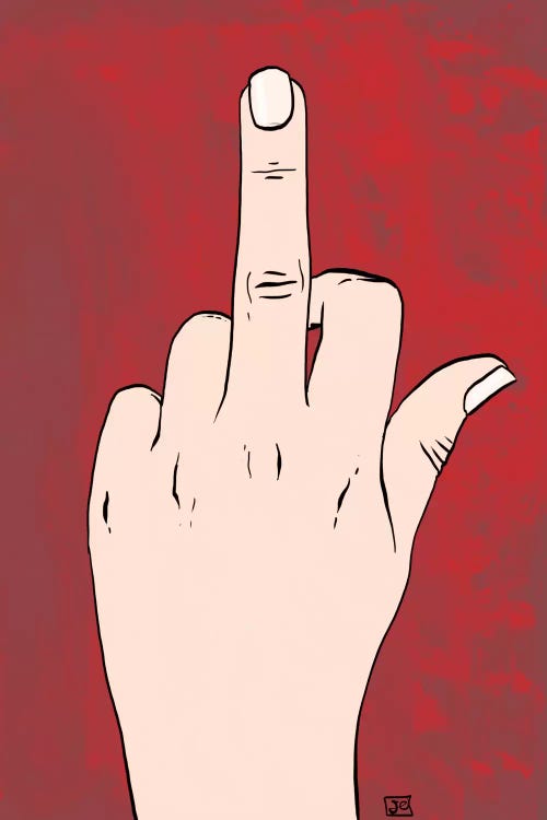 FU by Giuseppe Cristiano wall art