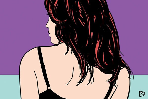 Lingerie: Neon Nights IV by Giuseppe Cristiano