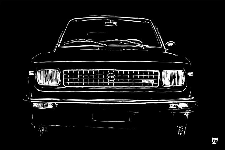 Black Car by Giuseppe Cristiano wall art