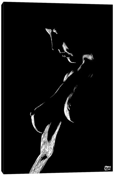 Body Shades II Canvas Art Print - Giuseppe Cristiano