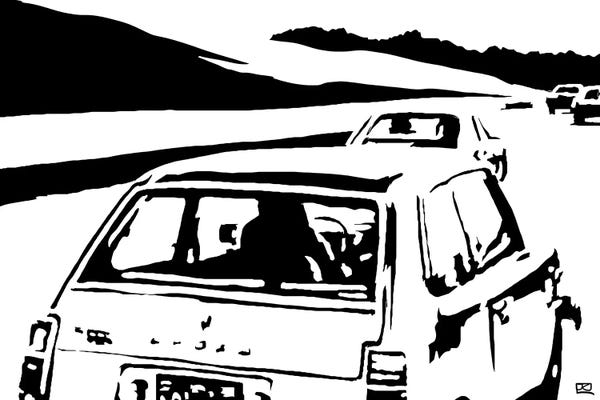 By Land: Vintage Cars by Giuseppe Cristiano