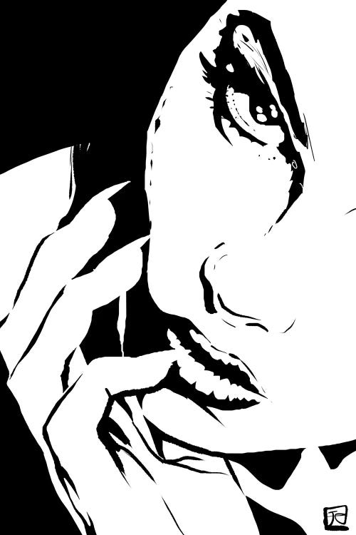 In Her Mind by Giuseppe Cristiano wall art