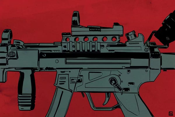 Giuseppe Cristiano: Gun Machine by Giuseppe Cristiano
