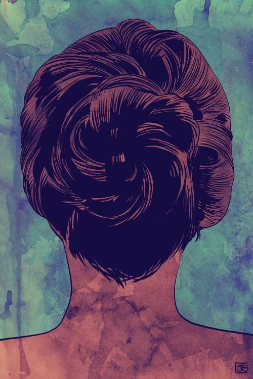 Hair by Giuseppe Cristiano wall art