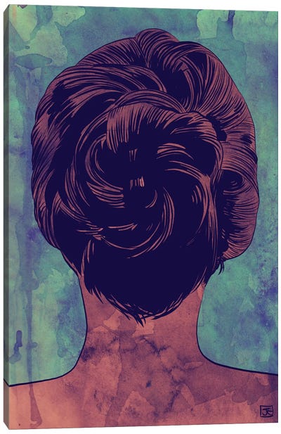 Hair Canvas Art Print - Hair & Beauty Art