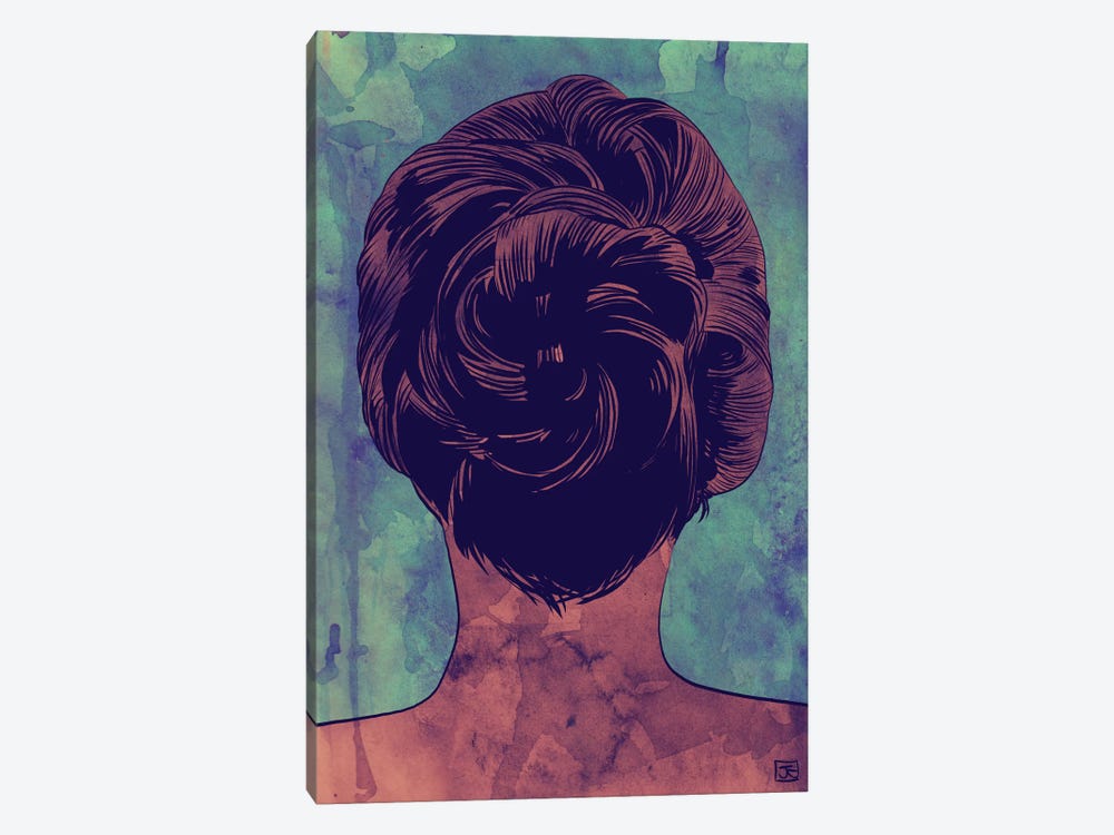 Hair by Giuseppe Cristiano 1-piece Canvas Art