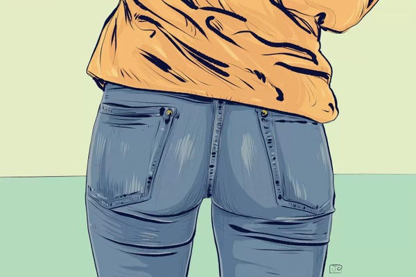 Women's Pants: Jeans by Giuseppe Cristiano