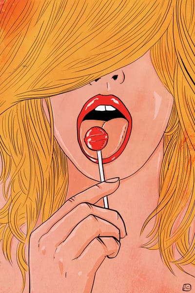 Lollipop by Giuseppe Cristiano art print