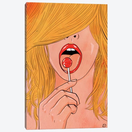 Lollipop Canvas Print #JCR41} by Giuseppe Cristiano Canvas Wall Art
