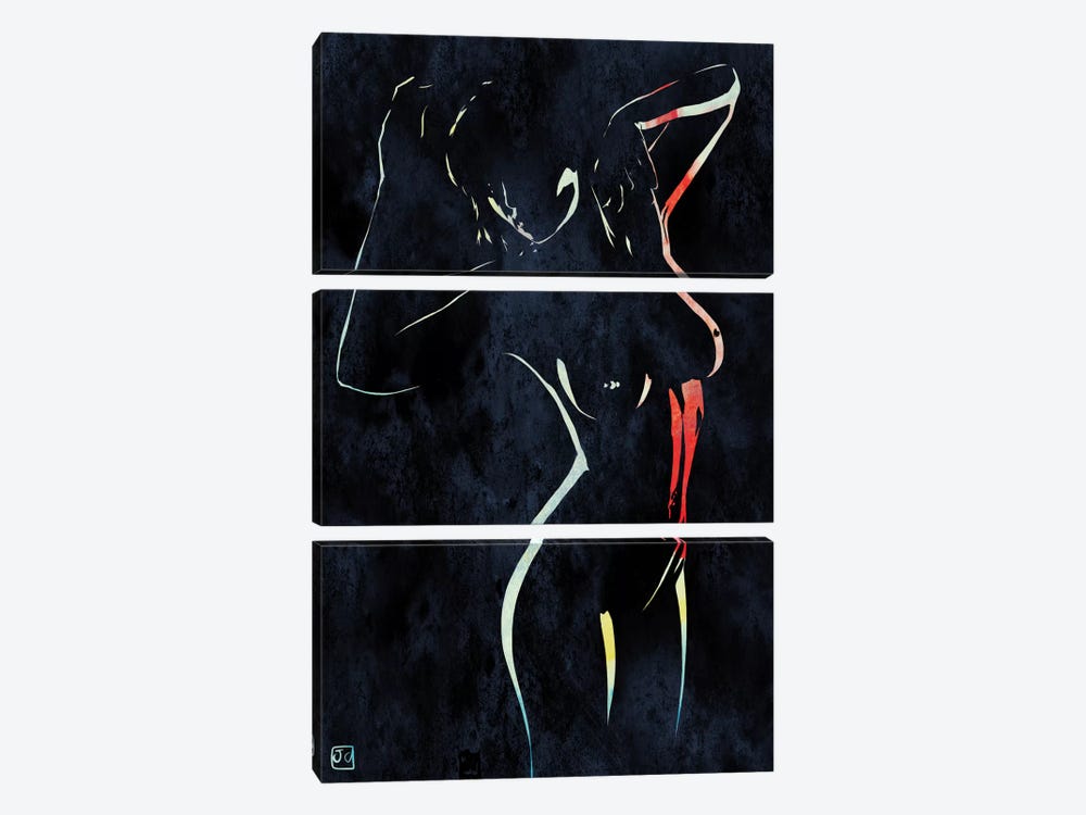 Nude VI by Giuseppe Cristiano 3-piece Art Print