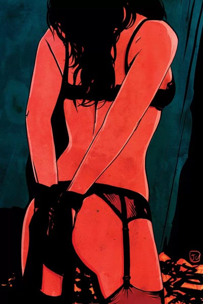 Lingerie: Brunette In Lingerie by Giuseppe Cristiano