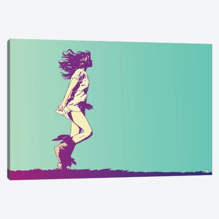 Running Free Canvas Print #JCR55} by Giuseppe Cristiano Canvas Art