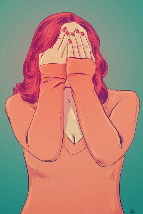 Shame by Giuseppe Cristiano wall art