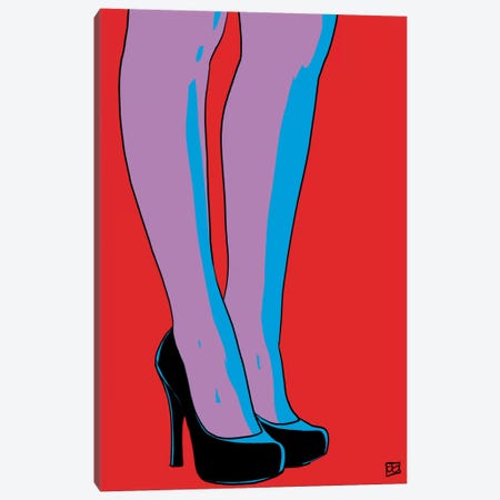 Shoes IX Canvas Print #JCR61} by Giuseppe Cristiano Canvas Art