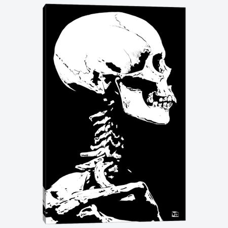 Skeleton Canvas Print #JCR63} by Giuseppe Cristiano Canvas Wall Art