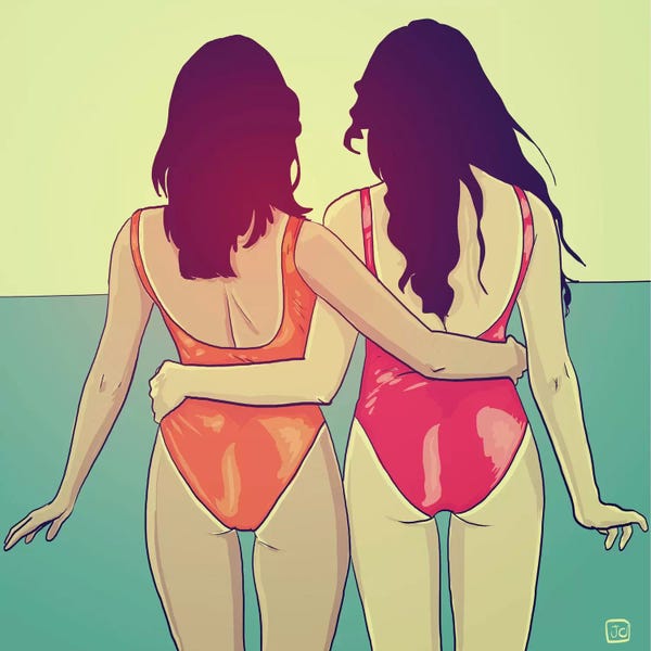 Women's Swimsuits: Swimsuit Girlfriends by Giuseppe Cristiano