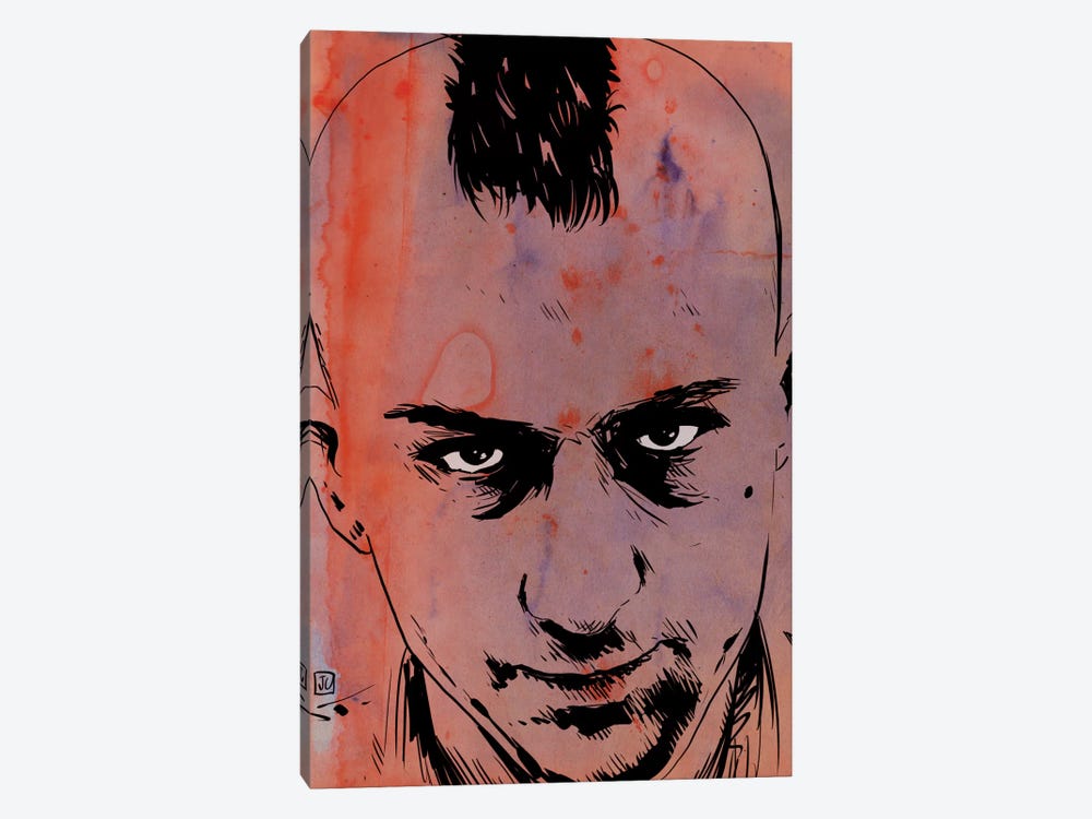 Taxi Driver: Travis Bickle by Giuseppe Cristiano 1-piece Canvas Print