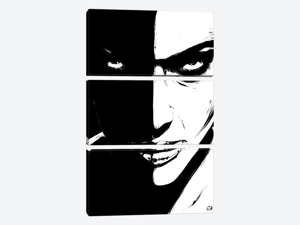 The Look by Giuseppe Cristiano 3-piece Canvas Art