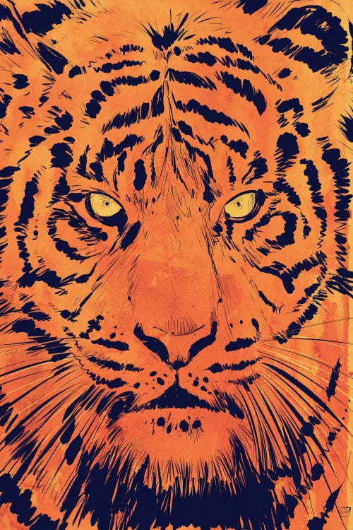 Tiger by Giuseppe Cristiano wall art