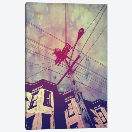 Wires I Canvas Print #JCR79} by Giuseppe Cristiano Canvas Art Print