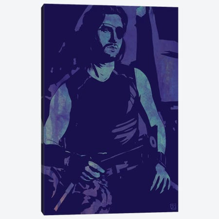 Escape From New York: Snake Plissken Canvas Print #JCR84} by Giuseppe Cristiano Canvas Print