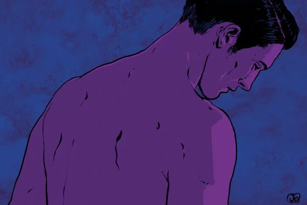 Indigo: Man by Giuseppe Cristiano