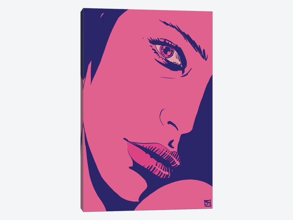 Pink II by Giuseppe Cristiano 1-piece Canvas Art