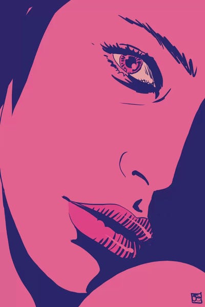 Black & Pink: Pink II by Giuseppe Cristiano