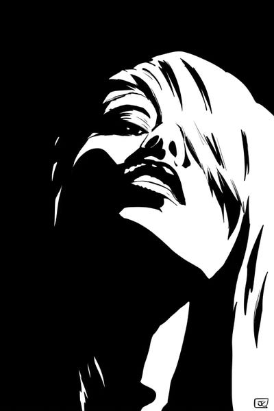 Stare by Giuseppe Cristiano art print