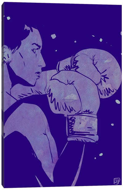 Boxing Club II Canvas Art Print - Boxing Art