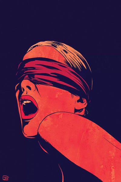 Blindfolded by Giuseppe Cristiano art print