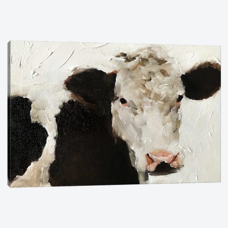 Angry Cow Canvas Print #JCT11} by James Coates Canvas Art Print