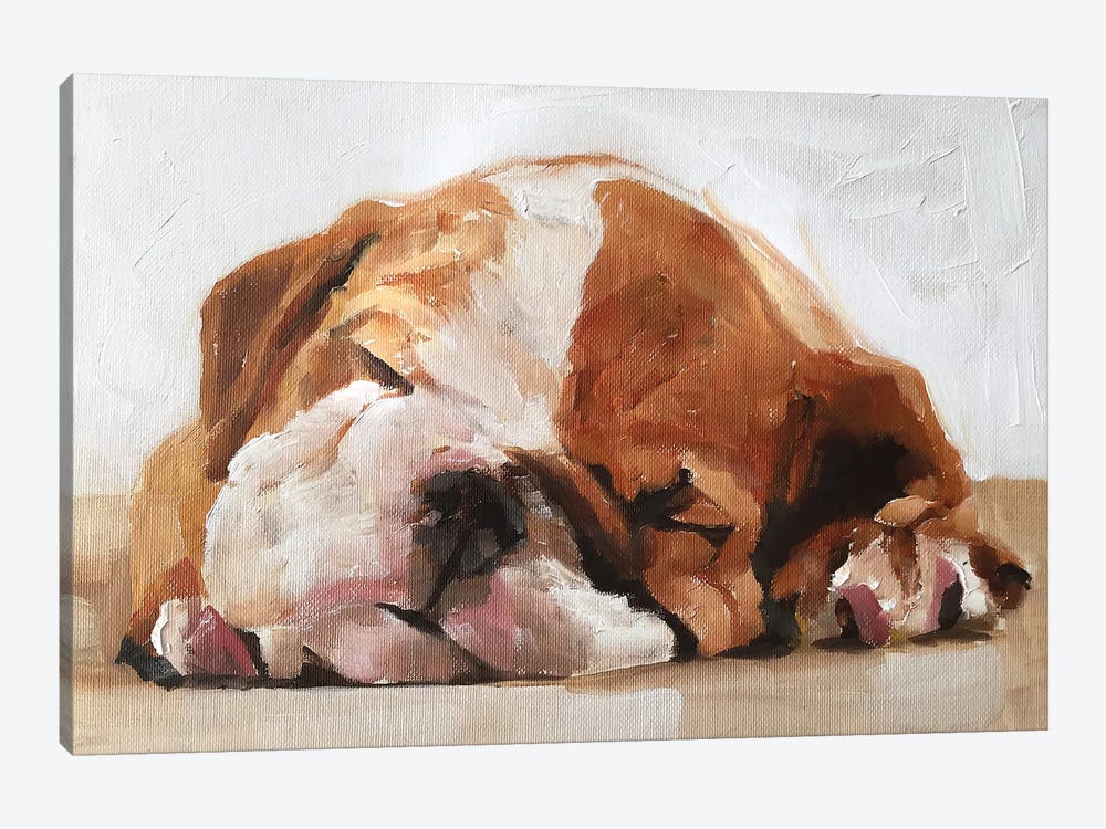 Sleepy Puppy by James Coates 1-piece Canvas Art