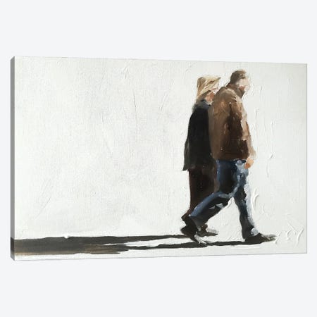 Strolling Canvas Print #JCT122} by James Coates Canvas Wall Art