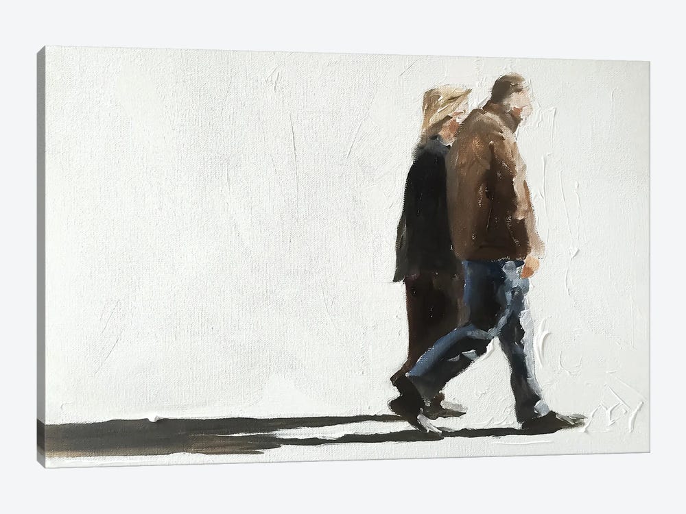 Strolling by James Coates 1-piece Canvas Wall Art